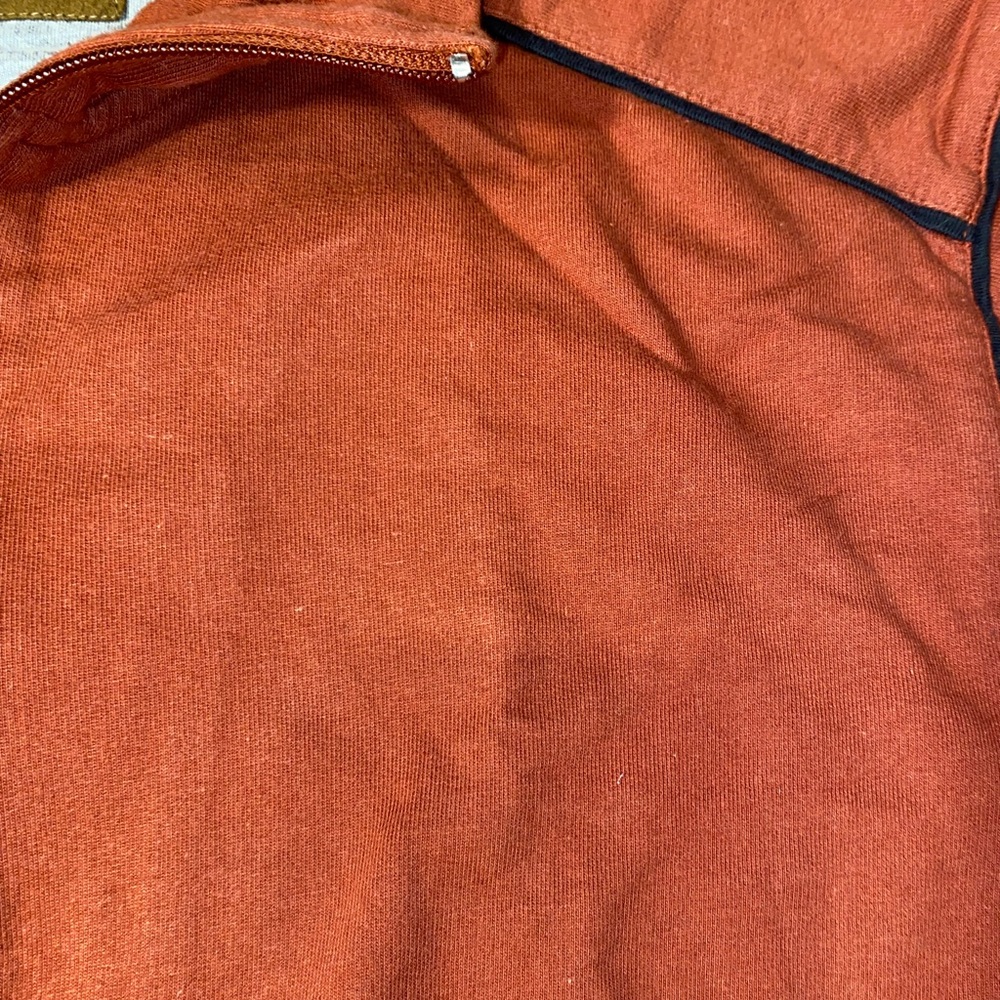 Big Sky Outfitters Men’s Rust Brown Full Zip Casual Track Style Jacket Size Med - Picture 4 of 11